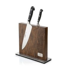 Zassenhaus Magnetický blok na nože Zassenhaus, 10 nožů, 28 x 9 x 25 cm, tmavý jasan