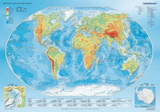 Mapa světa: Puzzle/1000 dílků