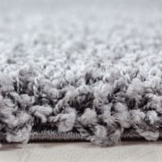 Oaza koberce Koberec Shaggy světle šedý 80 cm x 150 cm