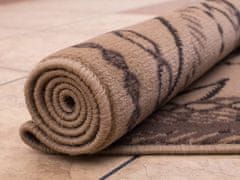 Oaza koberce Moderní koberec Clockwork Brown 160 cm x 225 cm