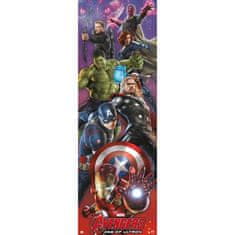 CurePink Plakát na dveře Avengers: Age Of Ultron (53 x 158 cm) 150 g