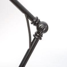 Atmosphera AUDE stolní lampa, kov, 62 cm, černá