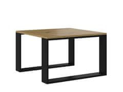 Topeshop Konferenční stolek LAWA dub artisan černý