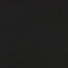 shumee Lavice černá 81,5 x 41 x 49 cm samet