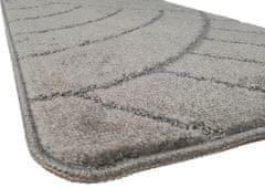 Oaza koberce Koupelnový kobereček Brize classic grey 50 x 80 a 40 x 50