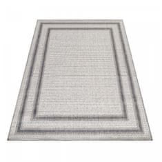 Oaza koberce Krémový koberec Aruba s plochou vazbou 80 cm x 150 cm