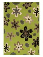 Oaza koberce Květiny Dětský koberec 531847 Lime 100 cm x 150 cm