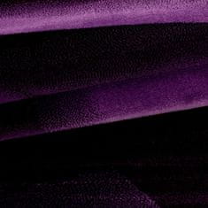 Oaza koberce Moderní koberec Miami fialovo-černý 120 cm x 170 cm