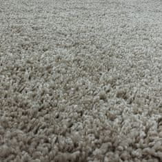 Oaza koberce Sydney shaggy koberec cappucino 80 cm x 80 cm kolo