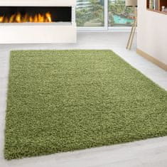 Oaza koberce Zelený huňatý koberec 200 cm x 290 cm