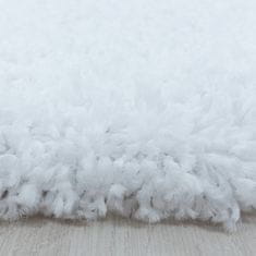 Oaza koberce Sydney shaggy koberec bílý 60 cm x 110 cm