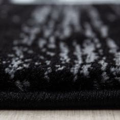 Oaza koberce Řecký černo-krémový koberec Miami 80 cm x 150 cm