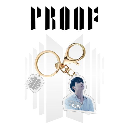 KPOP2EU BTS PROOF Přívěsek na klíče - Jungkook