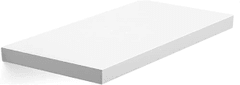 VASAGLE Vasagle Nástěnná police bílá, 40 x 20 x 3,8 cm