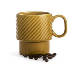 Sagaform Sagaform Kávový šálek na kávu žlutý keramický 0,25l