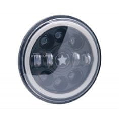 motoLEDy Přední světlo 7" LED potkávací, dálkové, poziční, denní svícení, směrovky 1ks
