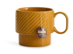 Sagaform Šálek na čaj Sagaform žlutá keramika 0,4 l V 9 cm