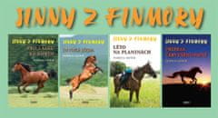 Patricia Leitch: Balíček Jinny z Finmory - Pro lásku ke koním, Divoká jízda, Léto na planinách, Přízrak červeného koně