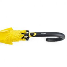 Doppler Long Flex AC Kiss Yellow UV Protection - dámský holový vystřelovací deštník