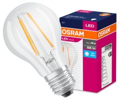 Osram LED žárovka E27 A60 Filament 7W = 60W 806lm 4000K Neutrální bílá