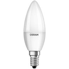Osram 3x LED žárovka E14 SVÍČKA 7W = 60W 806lm 4000K Neutrální bílá