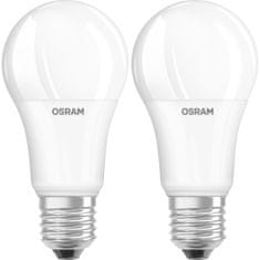Osram 2x LED žárovka E27 A60 13W = 100W 1521lm 4000K Neutrální bílá