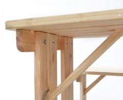 Rojaplast souprava dřevěná PIKNIK MASIV 180 cm