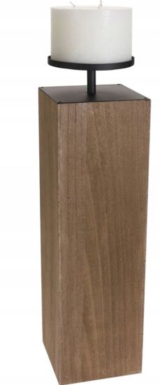 Koopman Dekorativní dřevěný svícen 72 cm