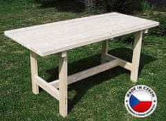TOHOS Stůl dřevěný masiv TOHOS, 160 x 70 cm