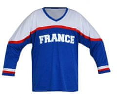 Sportteam Hokejový dres Francie 1 Oblečení velikost: XL