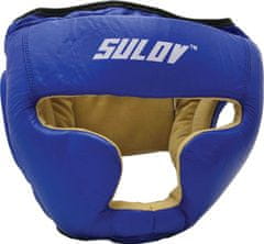 Sulov Chránič hlavy uzavřený SULOV, kožený, modrý Box velikost: M
