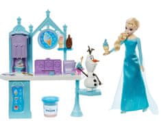Disney Frozen Zmrzlinový stánek s Elsou a Olafem herní set HMJ48