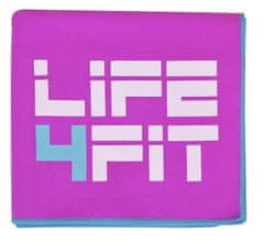 LIFEFIT rychleschnoucí ručník z mikrovlákna 105x175cm, fialový