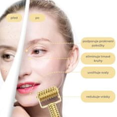 BEUNIK Facial Massage Roller - barva: zlatá