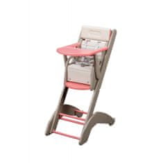 Combelle Jídelní buková židlička EVO růžovo hnědá 57x57x95 cm