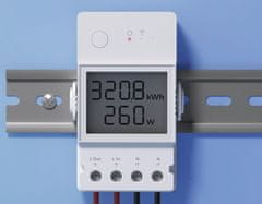 Sonoff POW R3 20D Wifi relé s měřením proudu až do 20 A a LCD displejem eWeLink POWR320D