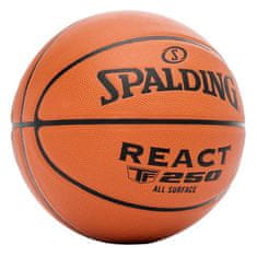 Spalding Míče basketbalové hnědé 7 React TF250 7