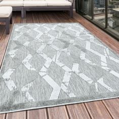 Ayyildiz Kusový koberec Bahama 5158 Grey – na ven i na doma 80x150