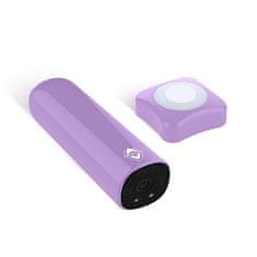 Fun function Dhalia Bullet Vibrator (Purple), silný vibrátor s dálkovým ovladačem