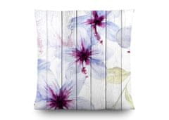 AG Design Dekorativní polštář Květiny , 45 x 45 cm, CN 3617