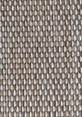4sleep Kusový koberec ZARA 14 hnědý oboustranný Hnědá 30/30/80 ZARA Do 0,9cm Jednobarevný 160x230