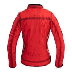 W-TEC Dámská textilní bunda Virginia Barva červená, Velikost 3XL
