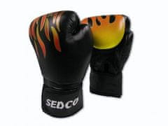 SEDCO Box rukavice TRAINING FIRE 12 OZ - černá