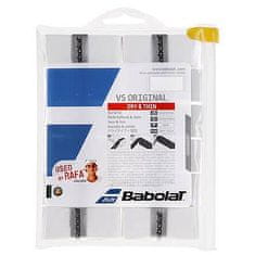 Babolat VS Original overgrip omotávka tl. 0,4 mm bílá Balení: 3 ks