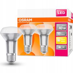 Osram 2x LED žárovka E27 R63 2,6W = 40W 210lm 2700K Teplá bílá