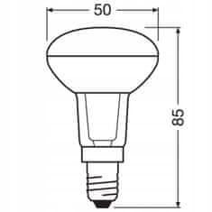 Osram 2x LED žárovka E14 R50 1,5W = 25W 110lm 2700K Teplá bílá 
