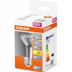 Osram LED žárovka E27 R63 2,6W = 40W 210lm 2700K Teplá bílá 