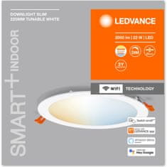 Basic 22W CCT 22,5cm SMART + WIFI splachovací LED panel