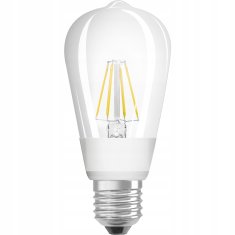 Osram LED žárovka E27 ST64 4W = 40W 470lm 2700K Teplá bílá FILAMENT