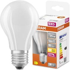 Osram Stmívatelná LED žárovka E27 A60 7,5W = 75W 1055lm 2700K Teplá bílá FILAMENT